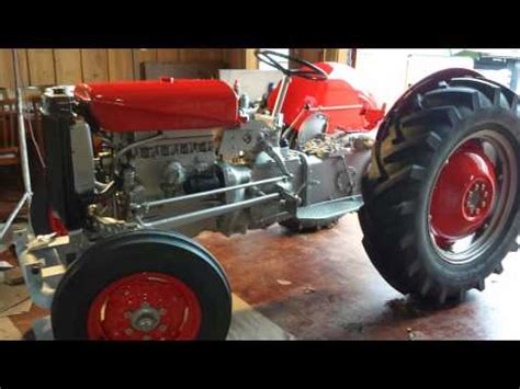 1961 massey ferguson 35 deluxe restoration - YouTube