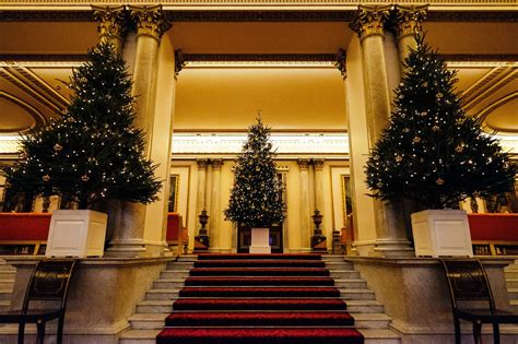 The Marble Hall at Christmas | Christmas, Joy to the world, Christmas tree