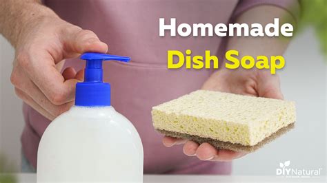 Homemade Dish Soap: Simple & Effective Natural DIY Dish Soap Recipe