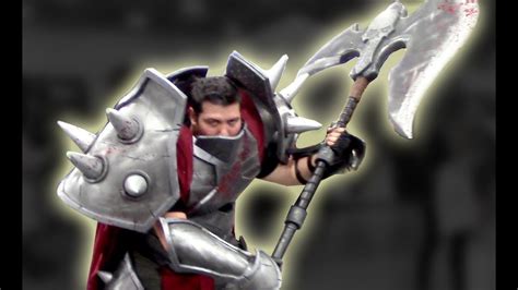 Make your own Darius Leage of Legends Armor Cosplay Costume - YouTube