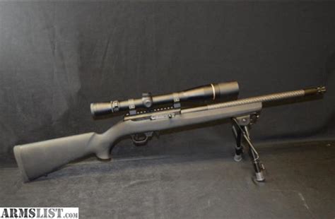 ARMSLIST - For Sale: Volquartsen Lightweight, 17 HMR with Hogue Stock