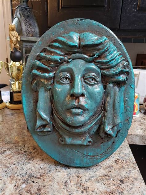 Madame Leota Tombstone face | Etsy