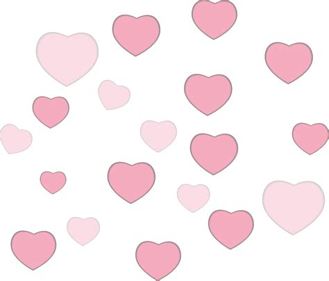 heart Background Design cut out 11016197 PNG