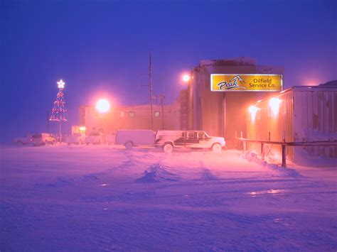 Christmas Decorations, Deadhorse, AK | Deadhorse, Alaska, is… | Flickr