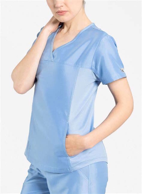 Women's Ceil Blue Scrubs – TiScrubs