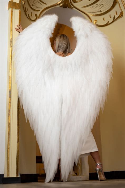 White Feather Angel Wings for Photo Shoot Valentines Day - Etsy