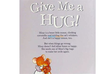 Give Me a Hug – – Booky Wooky