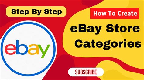 How To Create eBay Store Categories Easily | Set Up eBay Store Categories | Add a New eBay ...