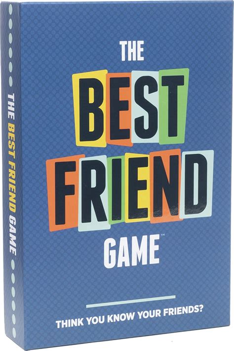 The Best Friend Game - Think You Know Your Friends? [A Party Game ...