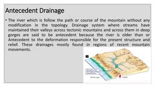 Drainage pattern and their significance | PPT