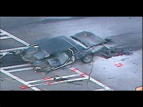 Horrific 100-mph crash in Atlanta leaves 1 dead, 2 injured - YouTube