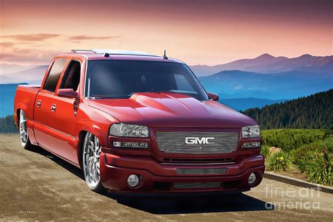 2007 GMC Custom Sierra Pickup Photograph by Dave Koontz - Fine Art America