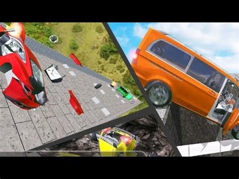 Beaning Drive Death Stair Game | Bheem NG Driving | 3D - Android Gameplay | Car vs Cliff Road #1 ...