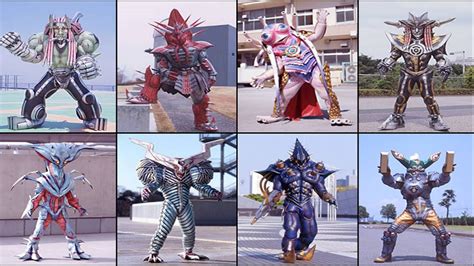 All Dekaranger Monsters/Villains - YouTube