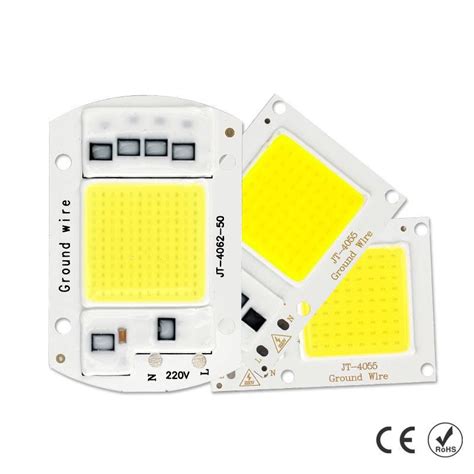 Buy 10W 20W 30W 50W COB LED Lamp Chip 220V 240V LED COB Bulb Lamp IP65 ...