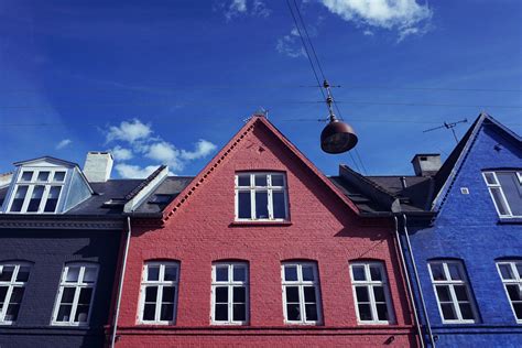 Free Images : house, roof, building, home, facade, blue, residential ...