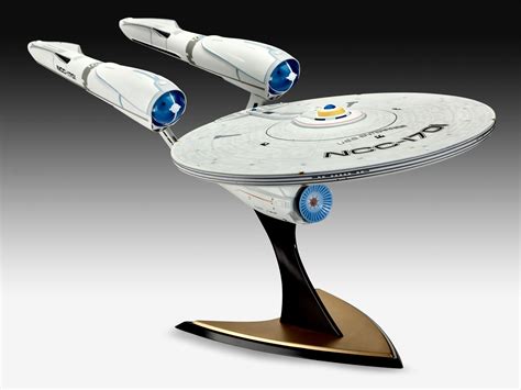 The Trek Collective: New images of Revell's nuTrek USS Enterprise model kit
