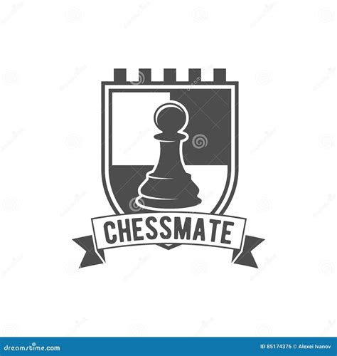 Chess Label, Badge and Design Element Stock Vector - Illustration of ...