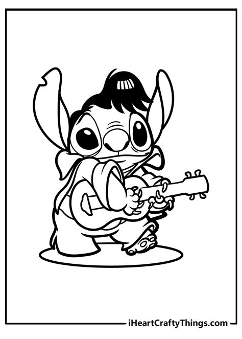 Lilo & Stitch Coloring Pages (Updated 2021)