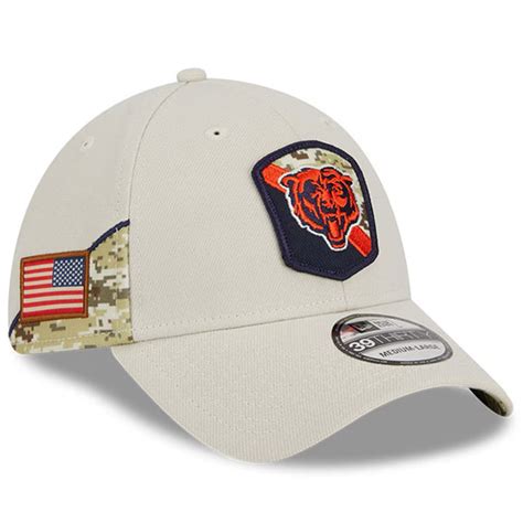 Chicago Bears 2023 Salute To Service 39THIRTY Flex Hat | Official NFL®