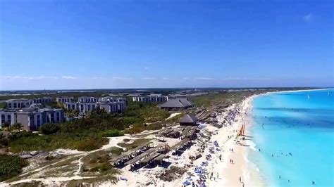 Playa Cayo Santa Maria - Aerial - YouTube