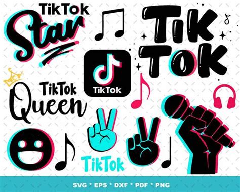 Tiktok Queen Svg 392 SVG PNG EPS DXF File