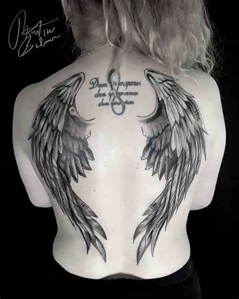 84 Angel Wings Tattoos Designs and Meanings for 2022 – (2023)