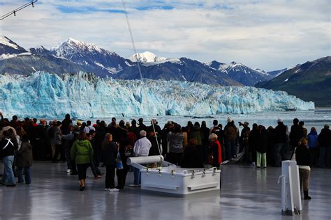 Hubbard Glacier viewed from cruise ship, just before calvi… | Flickr