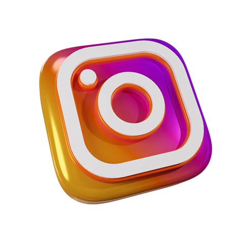 Instagram Icon 3d PNGs for Free Download