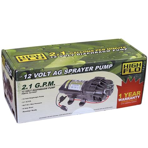 12 Volt Diaphragm Sprayer Pump | Agri Supply 62140