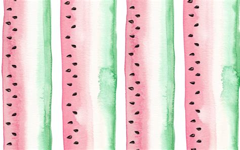 June Freebie: Watercolor Watermelon Wallpaper | Jetty Home