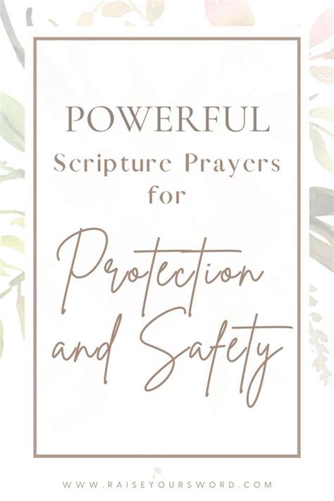 Powerful Prayers for Protection and Safety