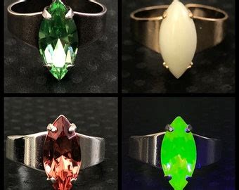 Uranium Glass Jewelry - Etsy