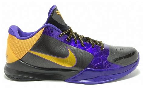 Kobe Bryant Shoes: Nike Zoom Kobe V (5) (2009-10 NBA Season), sneakers ...