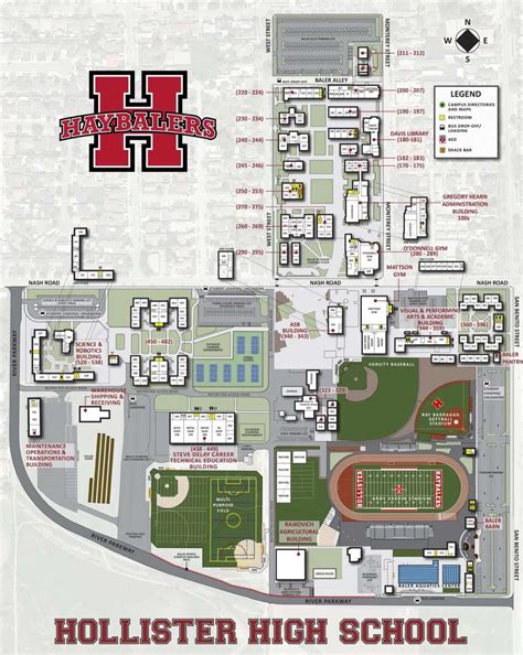 Campus Maps - Hollister High School