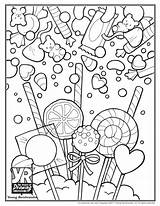 Chocolate Coloring Page sketch template