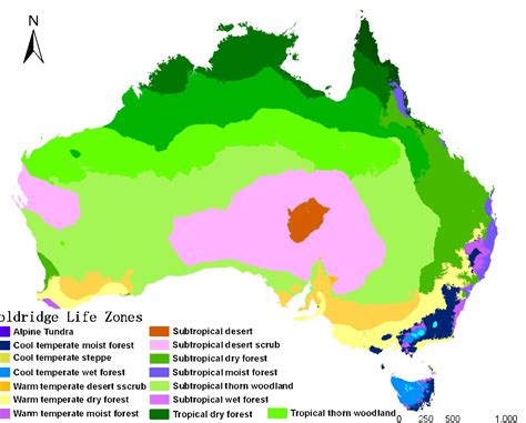 Figure 2 from Mapping biomes of Australia based on the Holdridge Life Zone Model | Semantic Scholar