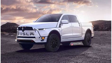 New Tesla Electric Pickup Render Is Bold, Reminds Us Of Ram Truck