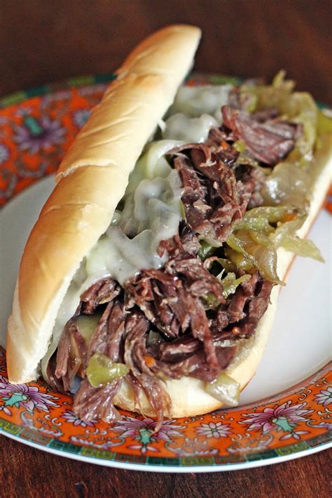 Slow Cooker Italian Beef Sandwiches Recipe - Jam Hands