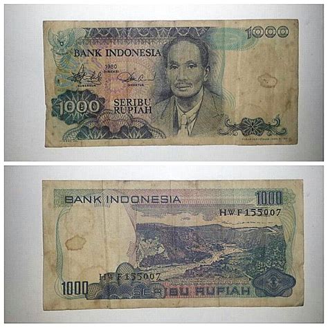 Old Bank Notes - Seribu Rupiah, Hobbies & Toys, Collectibles & Memorabilia, Currency on Carousell