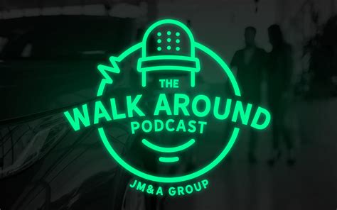 The Walk Around Podcast | Logo Design | James Gan Design
