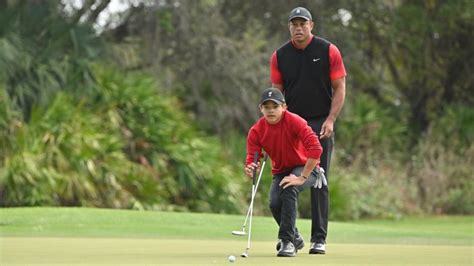 How old is Charlie Woods? Meet Tiger Woods' teenaged son following in dad's golf footsteps ...