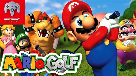 Mario Golf Switch Online N64 - Longplay Full Game Walkthrough No Commentary Gameplay Playthrough ...