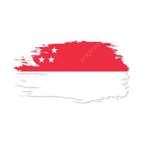 Flag Of Singapore With Vector Stock, Singapore, Singapore Flag, Singapore National Flag PNG and ...