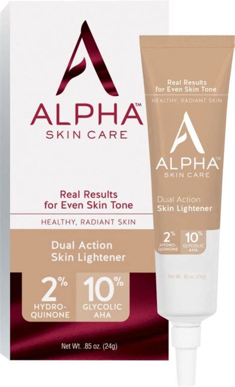 Alpha Skincare Dual Action Skin Lightener | Skin lightener, Skin care, Skin care treatments