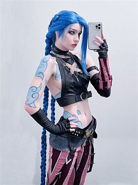 Jinx Cosplay from Arcane