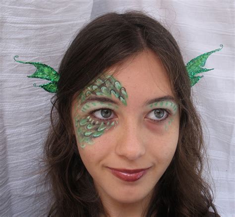 Fairytale Store: Dragon Scales Face Paint Tutorial