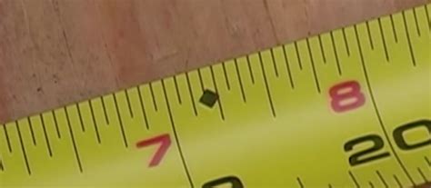 Have You Ever Noticed This Diamond On a Tape Measure. Apparently This Is What It Means.