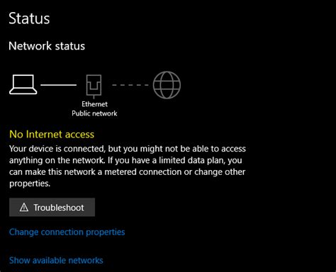 Ethernet adapter keeps disappearing and reappearing without internet - Microsoft Community