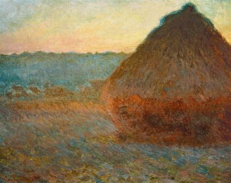 Monet - Haystack | Impresionismo, Monet, Claude monet